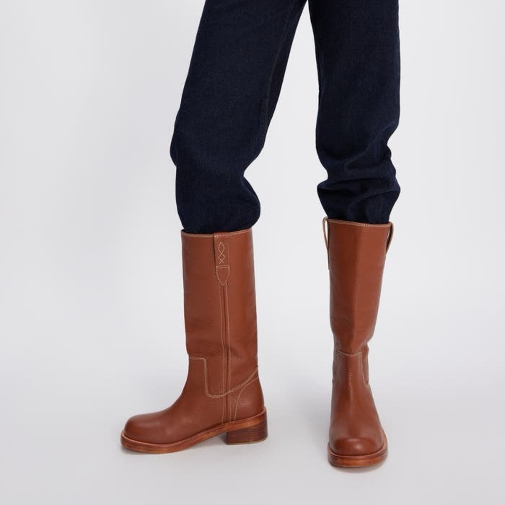 Free People Blaze Block Heel Boots